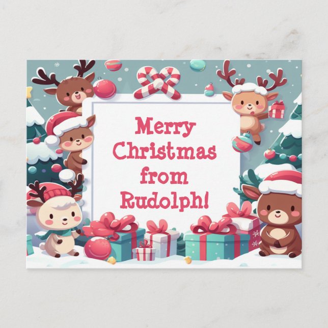 Carte Postale Regalos Navideños (Devant)