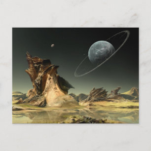 Carte Postale Regard vers la maison