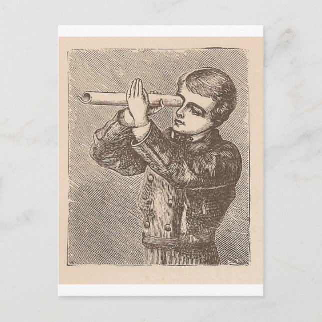 Carte Postale Regarder Les Étoiles (Devant)