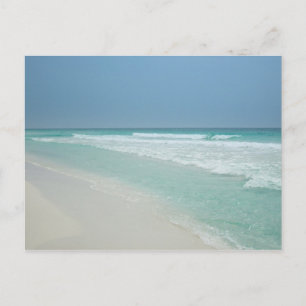 Carte Postale Regarder les vagues rouler dans