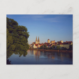 Carte Postale Regensburg am Abend