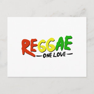 Carte Postale Reggae One Love