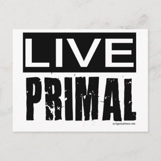 Carte Postale régime primal/paléo