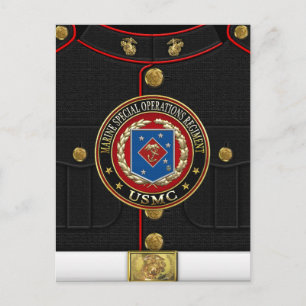 Carte Postale Régiment d'opérations spéciales marines (MSOR) [3D