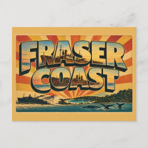 Carte Postale Région côtière de Fraser Coast Queensland Australi