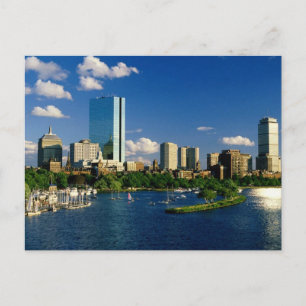 Carte Postale Région de Boston Back Bay