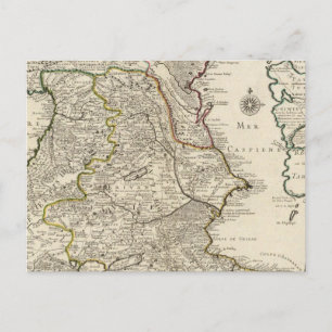Carte Postale Région de la mer Caspienne