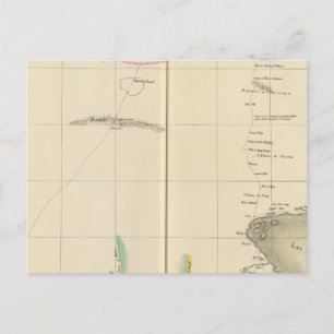 Carte Postale Région du lac Tchad, Afrique