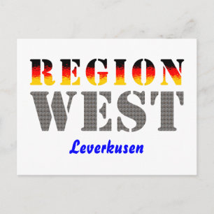 Carte Postale Région Ouest - Leverkusen