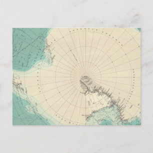 Carte Postale Régions du sud du Polar