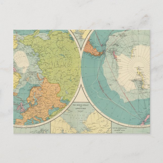 Carte Postale Régions polaires (Devant)