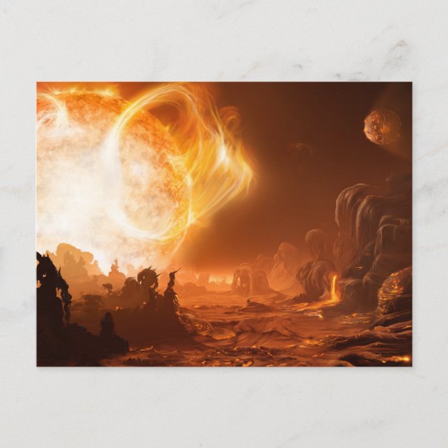 Carte Postale Règne de feu (Devant)