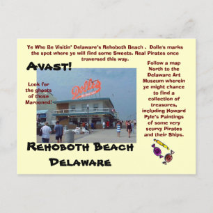 Carte Postale Rehoboth Beach, Delaware