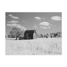 Réimpression de photo de grange du Wisconsin