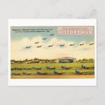 Carte postale Réimpression historique de l'aéropor