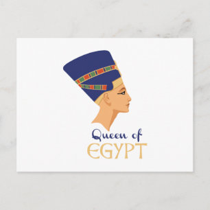 Carte Postale Reine D'Égypte