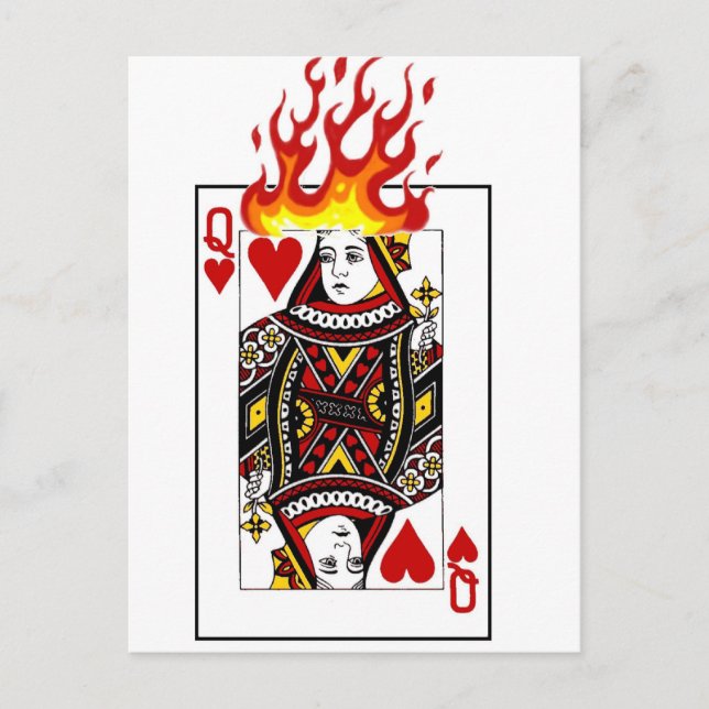 Carte Postale Reine des flammes (Devant)