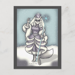 Carte postale Reine des neiges
