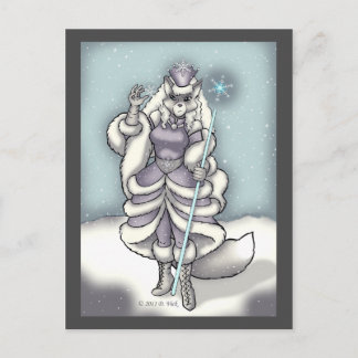 Carte postale Reine des neiges