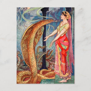 Carte Postale Reine des serpents