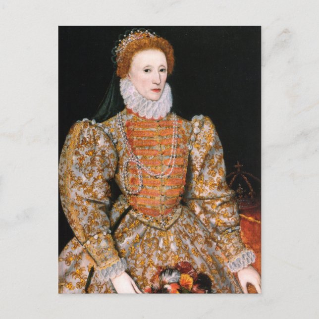 Carte Postale Reine Elizabeth I d'Angleterre (Devant)