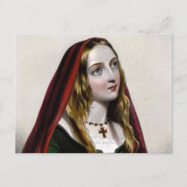 Carte Postale Reine Elizabeth Woodville (Devant)