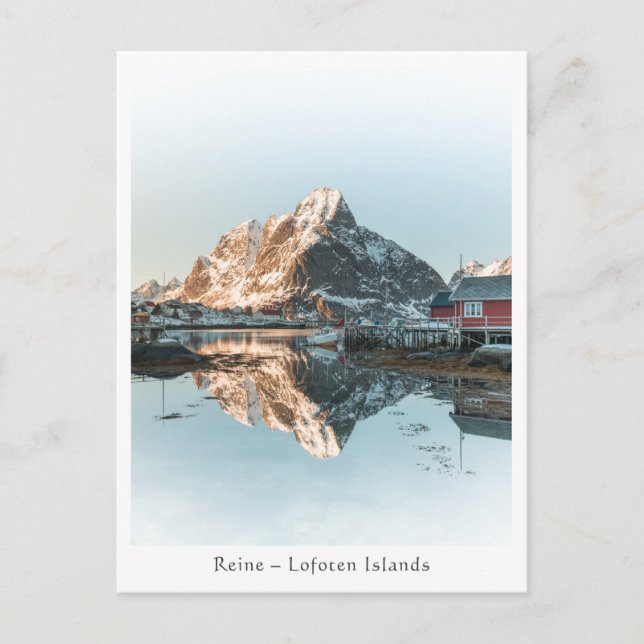 Carte Postale Reine Lofoten (Devant)