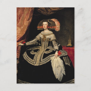 Carte Postale Reine Maria Anna d'Autriche, 1652