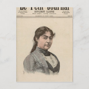 Carte Postale Reine Natalija de Serbie