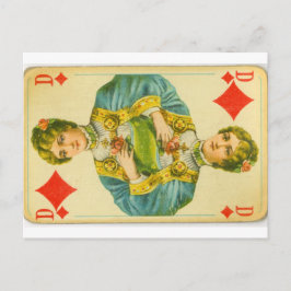 Carte Postale Reine victorienne des diamants