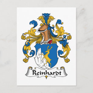 Carte Postale Reinhardt Family Crest