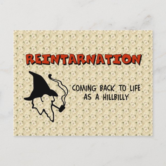 Carte Postale Réintarnation (Devant)