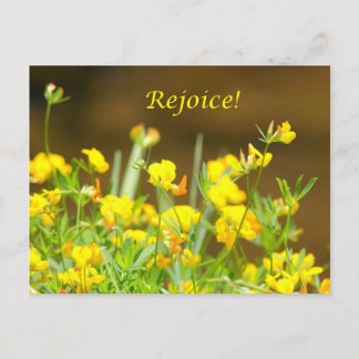 Carte Postale Réjouissez-vous !