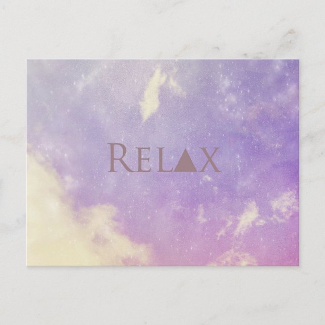 Carte postale Relax (Devant)