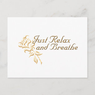 Carte Postale Relaxez-vous et respirez