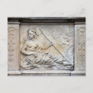 Carte Postale Relief d'Athena