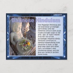 Carte Postale Religion, hindouisme balinais