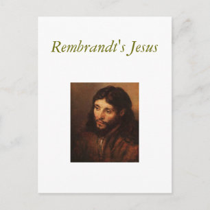 Carte Postale rembrandt-portrait-de-christs-head-1650, Rembra...