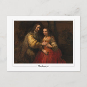 Carte Postale Rembrandt van Rijn #22 - Beaux-Arts
