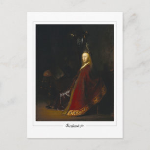Carte Postale Rembrandt van Rijn #497 - Beaux-Arts