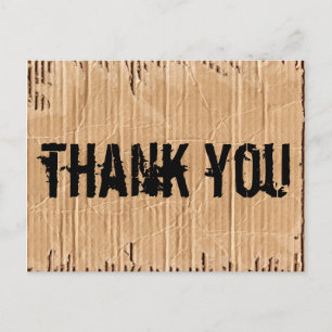 Carte Postale Remerciements