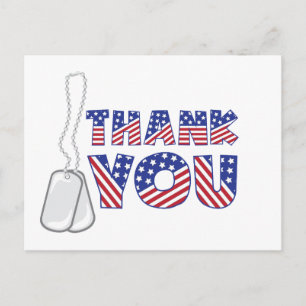 Carte Postale Remerciements