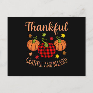 Carte Postale Remerciements à la Turquie béni Thanksgiving