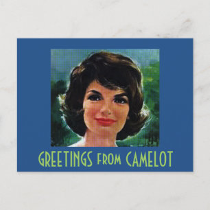 CARTE POSTALE REMERCIEMENTS DU CAMELOT