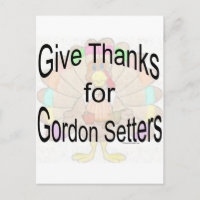 Remerciements pour Gordon Setters