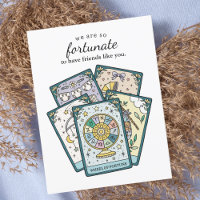 Remerciements pour la Baby Shower du Tarot si chan