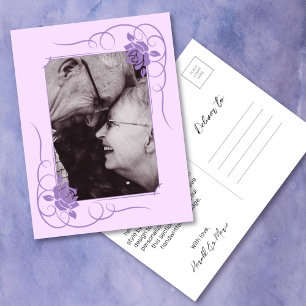 Carte Postale Remerciements pour les photos d'anniversaire de ma
