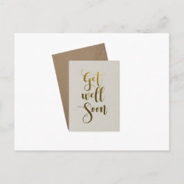 Carte Postale remets-toi vite