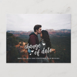 Carte Postale Remise de photos mariages, Mignonne modification d