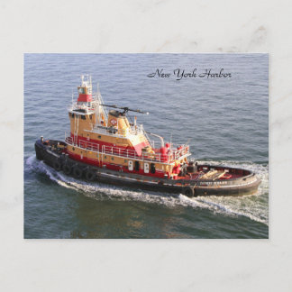 Carte Postale Remorqueur, Zachary Reinhauer, New York           
